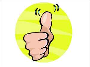 Thumbs up