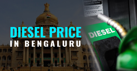 Diesel Price in Bangalore, Diesel Rate Today (3rd Jul 2022)  Rs. 87.89