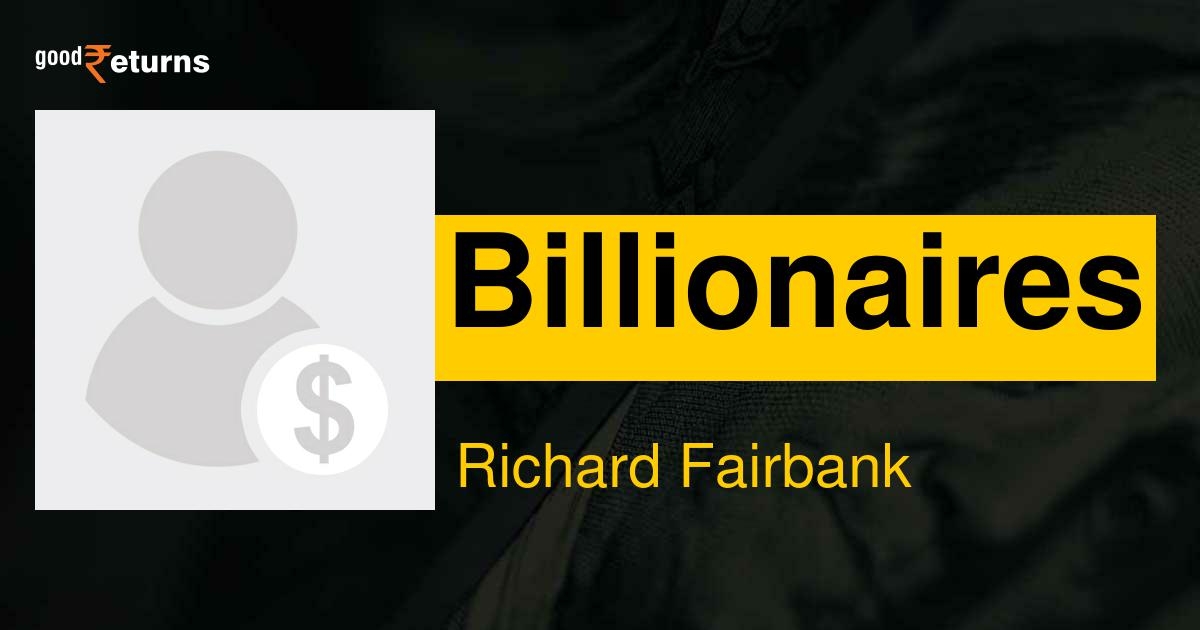 Richard Fairbank Richard Fairbank Net Worth, Biography, Age, Spouse
