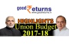 Union Budget 2017-18: Key Highlights