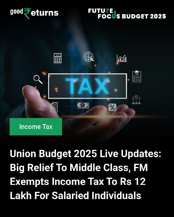 केंद्रीय बजट 2025 पर लाइव अपडेट: