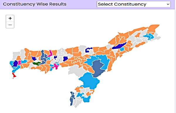 Assam Election Results Live: असम चुनाव के नतीजे जारी, यहां देखें अपनी सीट का हाल